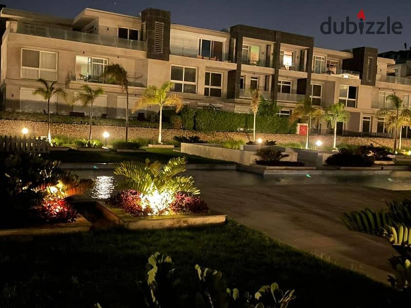 apartment with garden for sale ( installments up to 7 years ) in the eastern expansions between October and Zayed Joulz Compound next to New Giza 7