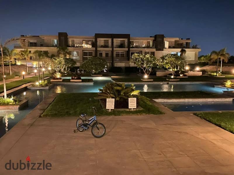 apartment with garden for sale ( installments up to 7 years ) in the eastern expansions between October and Zayed Joulz Compound next to New Giza 9