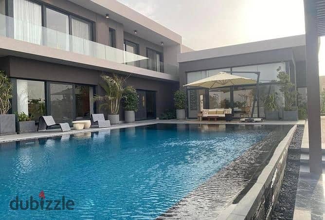 luxury villa for sale Swan Lake West Hassan Allam in the eastern expansions between October and Sheikh Zayed , next to New Giza 2