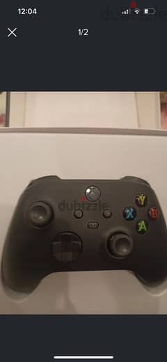 carbon black Xbox controller series for sale 0