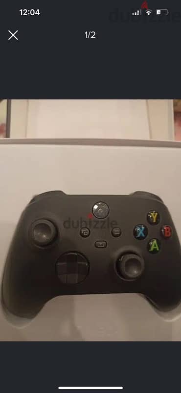 carbon black Xbox controller series for sale