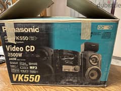 Panasonic SC-VK550 New with box باناسونيك جديد بعلبته