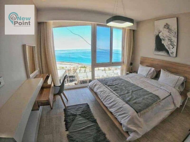 Chalet with garden on the sea for sale in Il Monte Galala Ain Sokhna 1