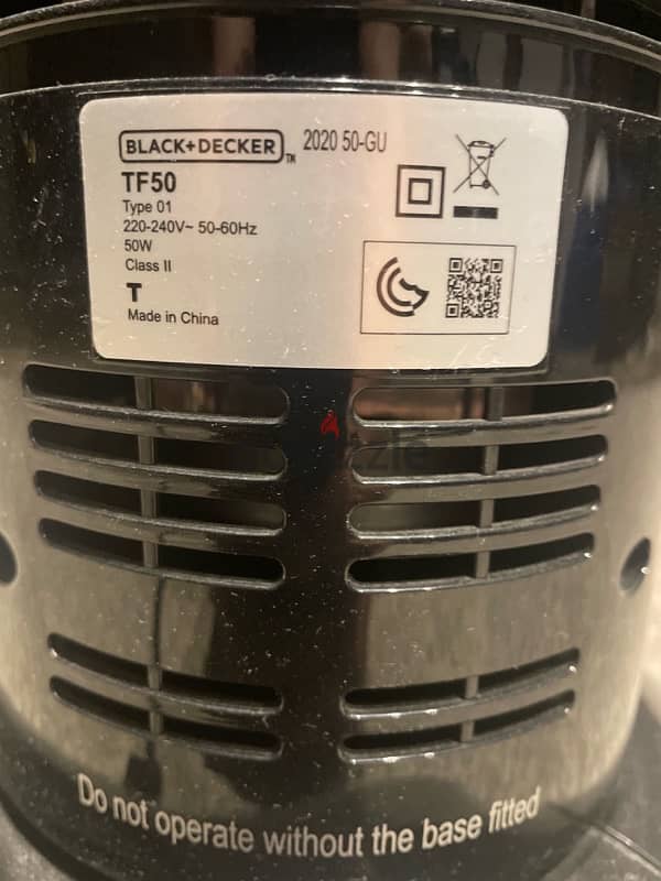 black + decker fan 2