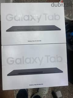 Galaxy Tab S9 Ultra 5G 256/12G Black جديد متبرشم 0