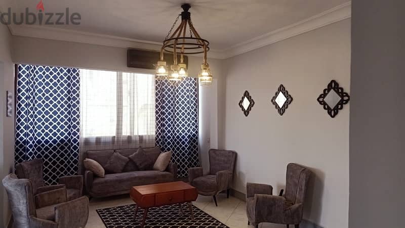 Furnished apartment for rent in Degla Maadi 0