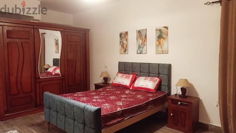 Furnished apartment for rent in Degla Maadi 9