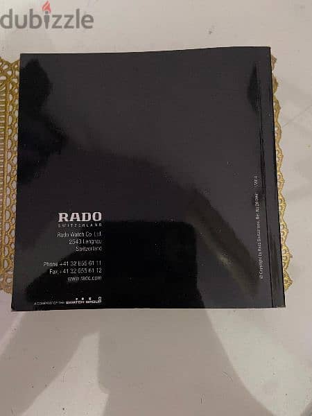 ساعه رادو حريمي rado watch 6