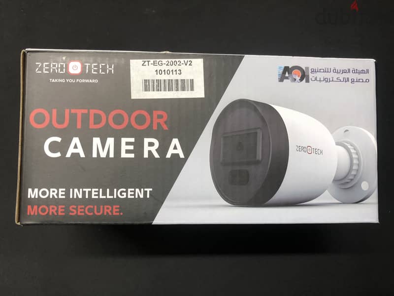 كاميرا مراقبة خارجية من زيروتيك -ZeroTech ZTX-2002 Camera 2 MP Outdoor 1