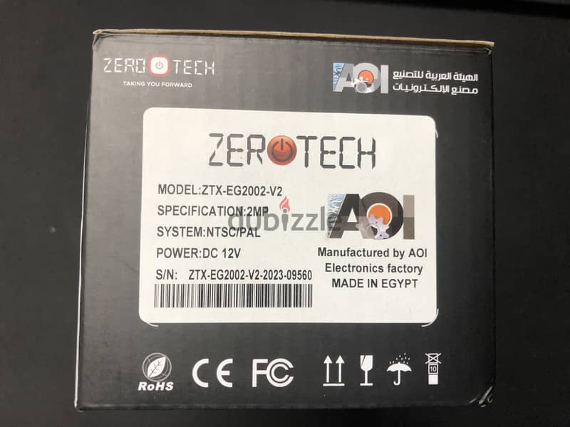 كاميرا مراقبة خارجية من زيروتيك -ZeroTech ZTX-2002 Camera 2 MP Outdoor 2