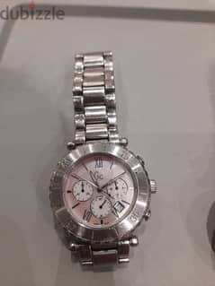 ساعه سيلفر ماركه Guess original