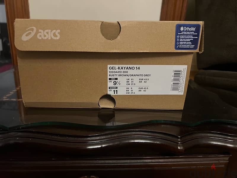 حزاء ماركه asics جديد زيرو بالعلبه اصدار ٢٠٢٤ 4