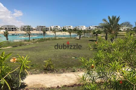 Ground floor chalet with garden for sale (Hacienda Bay - Sidi Abdel Rahman) 153 m + 218 m garden - 12,500.00 EGP (down payment + over)