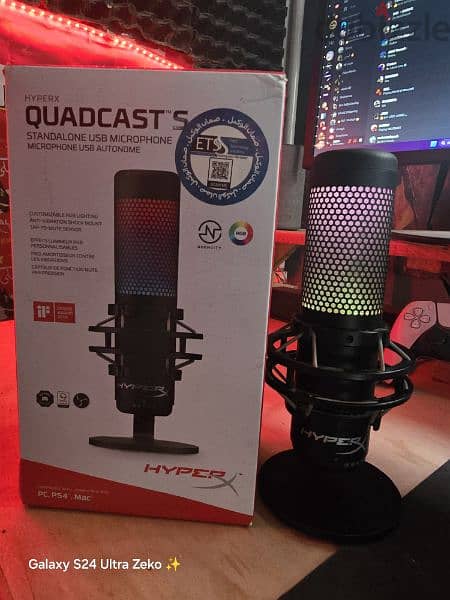 HyperX QuadCast S ميك هايبر اكس 1