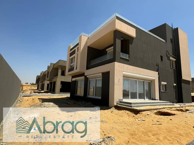 Opportunity at a special price, villa for sale, immediate receipt, 30% down payment, installments, near the Dahshur Road new Zayed, ZAYARD 10