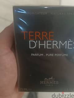 Tester Terre D'Hermes pure perfume 75ml