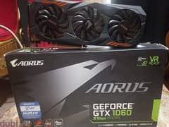 كارت شاشه Aorus GTX 1060 6gb 9gbps