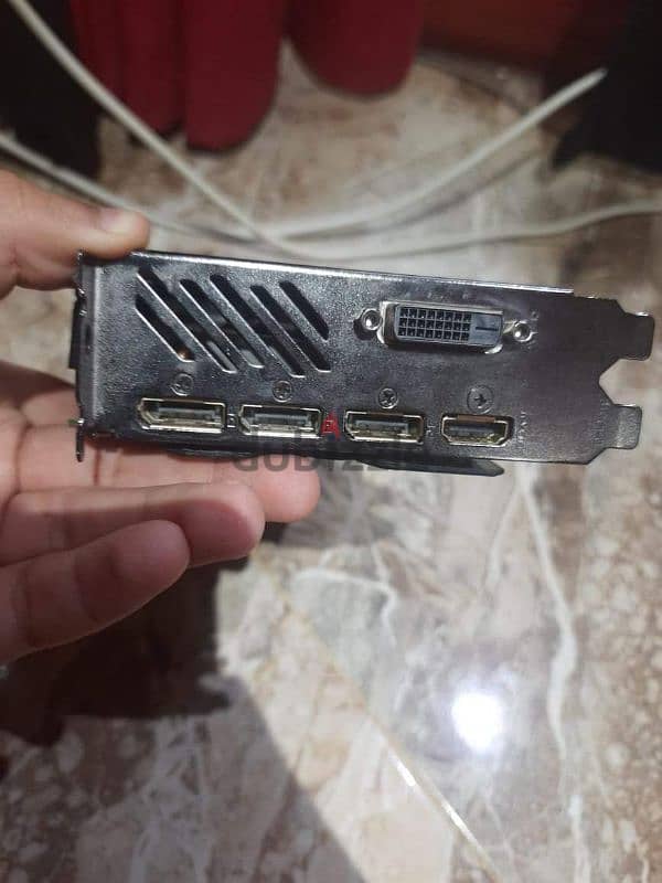 كارت شاشه Aorus GTX 1060 6gb 9gbps 3