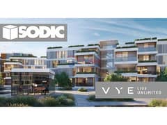 Fully finished Apartment for sale in Vye & Karmell Sodic Compound with installments over 10 years