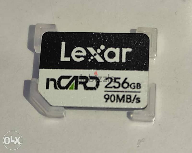 Lexar nCARD 256GB NM Nano Memory Card for Huawei Phones + Lexar Reader 1