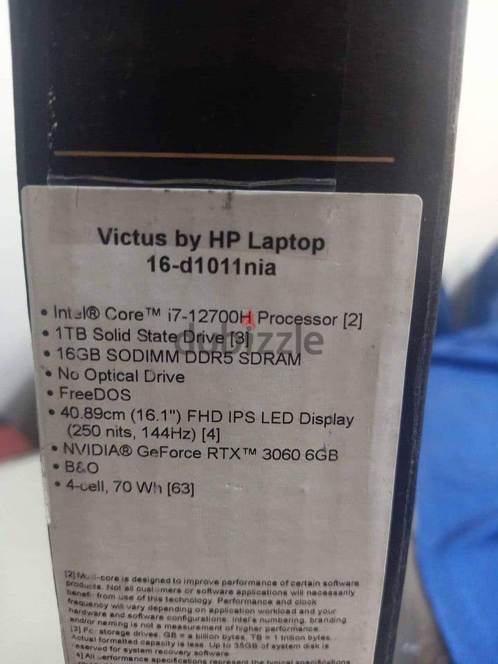 اتش بي Victus انتل كور i7-12700H - رامات 16 جيجا بايت 2