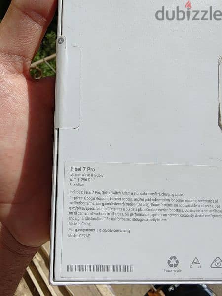 Pixel 7 pro 256/12 New sealed 1