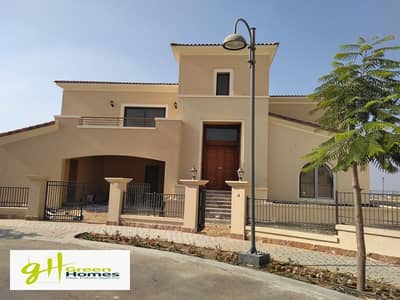 Fully Finished Twin House 228m with very good price and view in Uptown Cairo