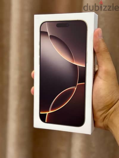 iphone 16 promax 256 Desert Titanium-أيفون ١٦ بروماكس ٢٥٦ لون صحراوي