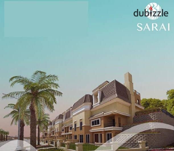 An opportunity to own an apartment in Sarai Compound, affiliated with the Misr City Housing and Development Company 1