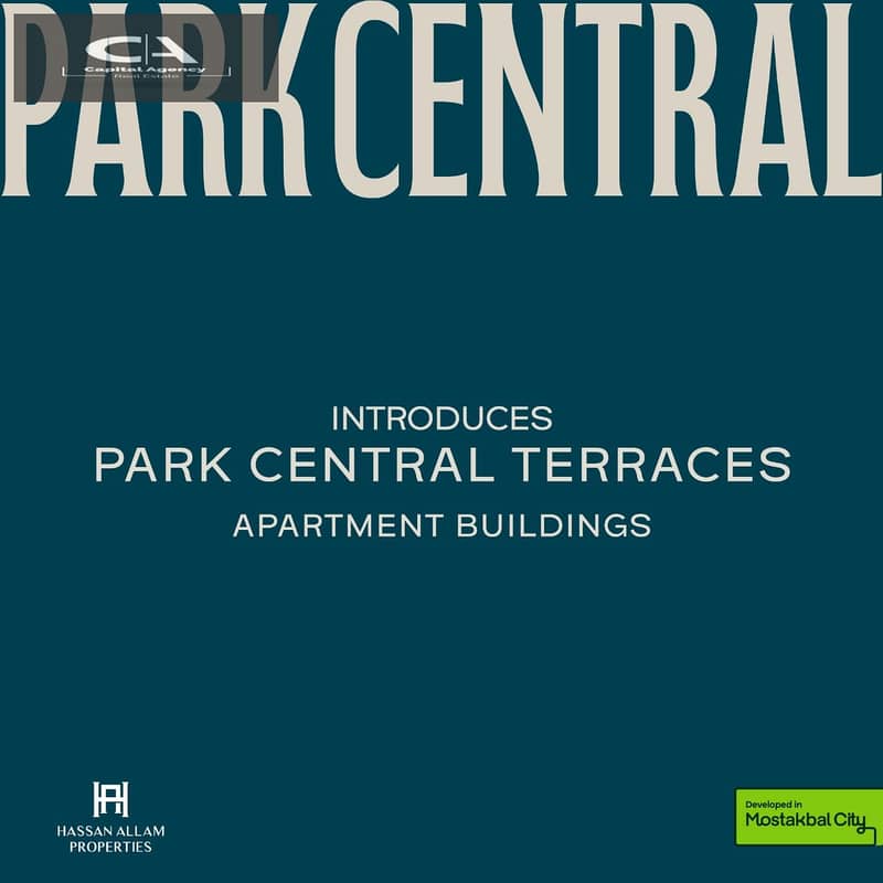 With only 5% deposit, book at Launch Hassan Allam in the first phase of Park Centra l View on the lagoon 9