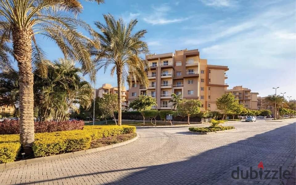 Apartment for sale in Ashgar City in installments, two rooms with a distinctive view of the garden and trees and next to all the compound services 0