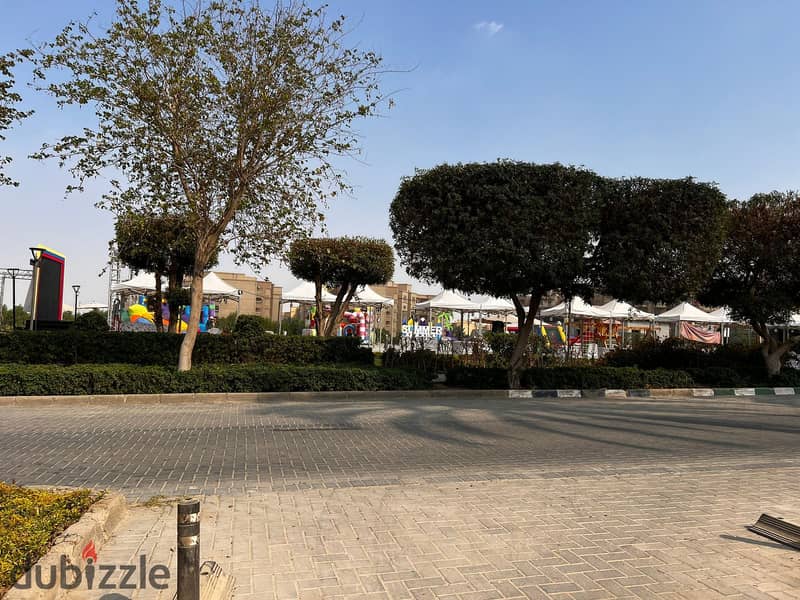 Apartment for sale in Ashgar City in installments, two rooms with a distinctive view of the garden and trees and next to all the compound services 14