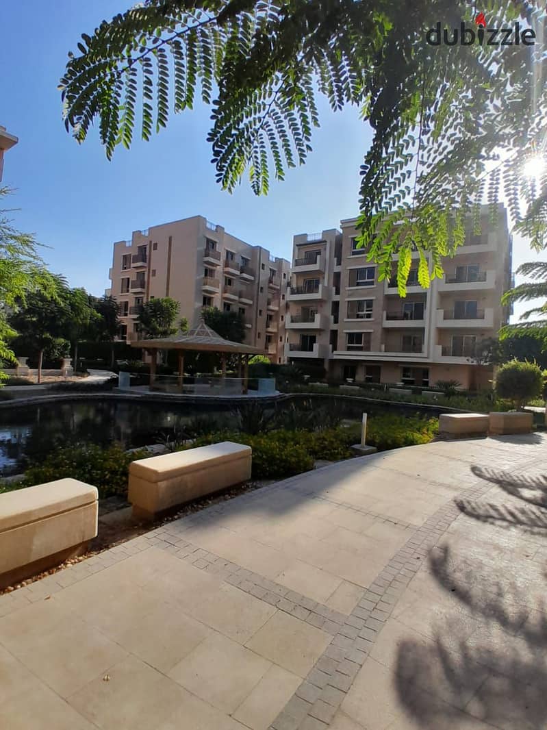 3 bedroom apartment for sale + garden 56 m with direct view of the garden near Cairo Airport in Taj City 9