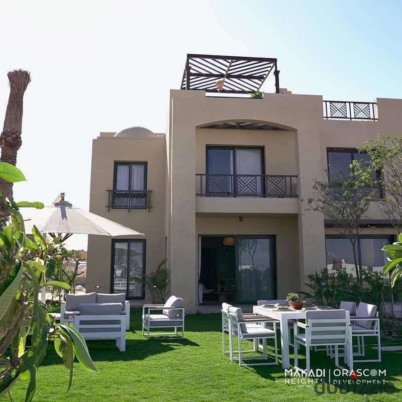 chalet for sale 89m in Makadi Heights Hurghada, direct view of the lagoon 4