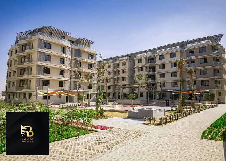 Apartment for sale in Badya - Palm Hills - 2BR open view 0