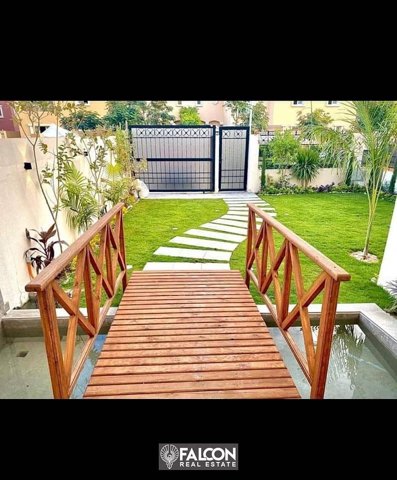 For sale, a duplex with a garden, immediate delivery and fully finished, in Al Shorouk, Al Burouj Compound, in front of the International Medical Cent 3