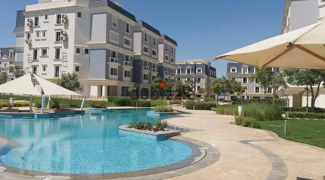 Apartment for sale 130 m in Al-Eva Mountain View Compound, Mostakbal City, directly on the lagoon 2