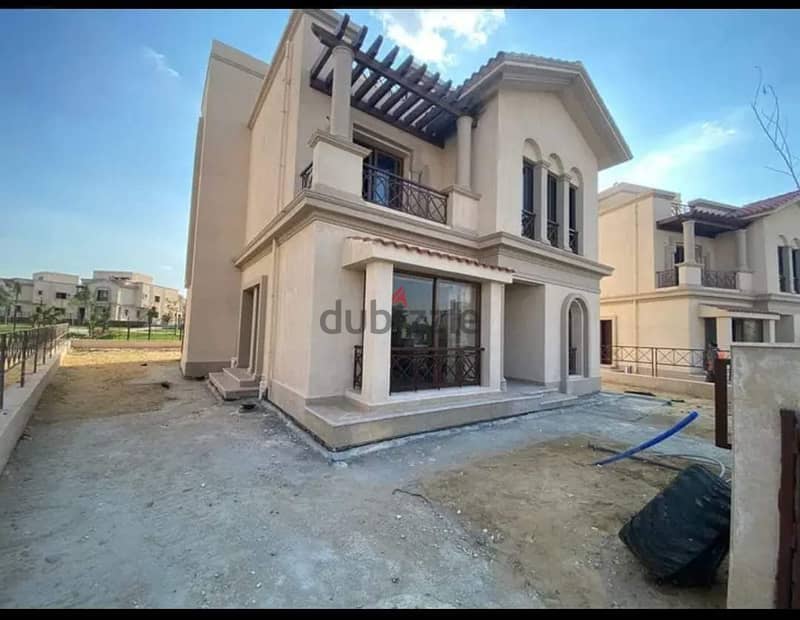 standalone villa for sale in madinaty fourseason ( 424 m )wide garden 2