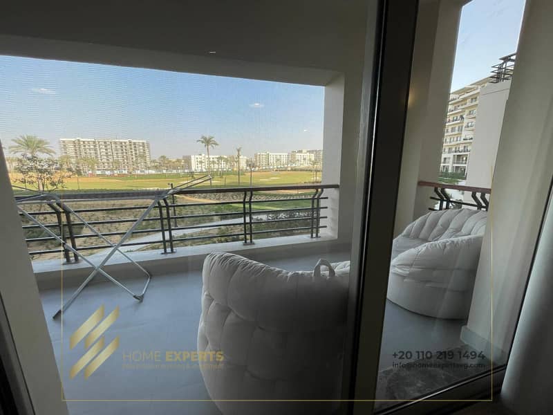 Apartment with the most beautiful view in Uptown Cairo Compound 1