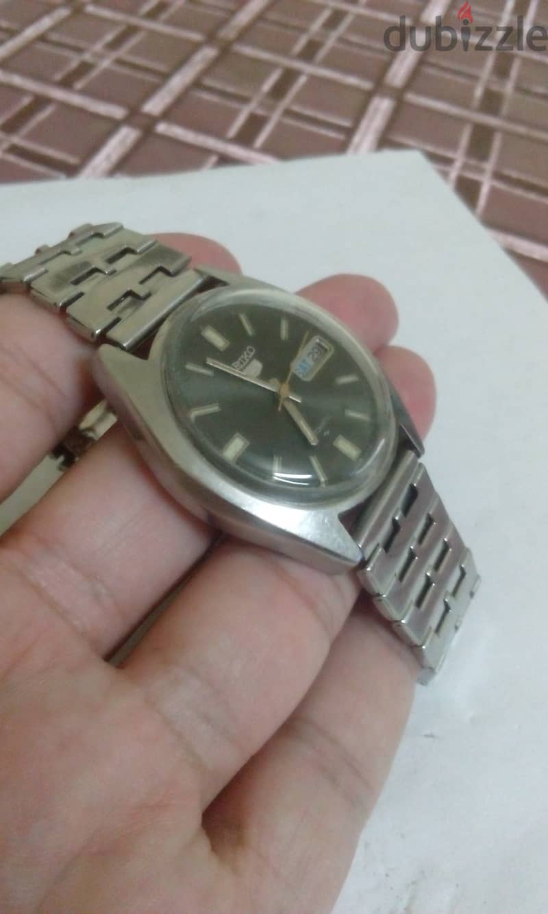 ساعه seiko5 ياباني اتوماتيك حاله ممتازة 1