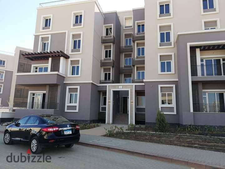 Apartment for sale, penthouse, immediate receipt in installments, 259 sqm + 188 sqm terrace, in October Plaza Sodic Compound, in front of Mountain Vie 2