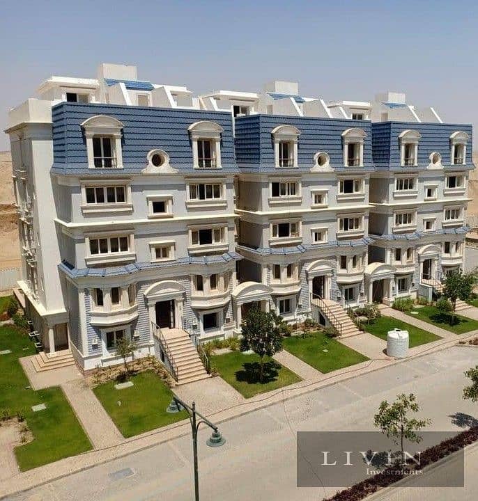 Apartment for sale, ready to move , area 160 m, 3 rooms, sea view, landscape view, in Mountain View iCity Compound, Fifth Settlement, next to AUC 9