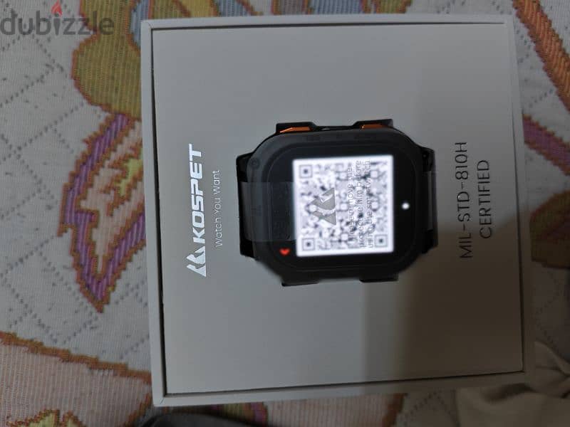 kospet tank m3 ultra  smart watch zero ساعة كوسبت تانك زيرو لم تستخدم 3