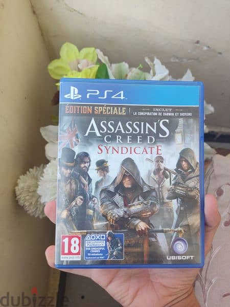 لعبة Assassin's Creed Syndicate + Assassin's Creed Odyssey + fifa 18 3