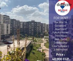 Dar Misr 16 Compound  Apartment  For Rent   140m