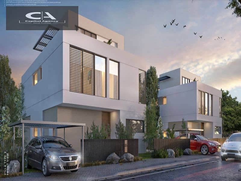 0% down payment for a fully finished apartment of 130 meters in Al Burouj Compound in Shorouk | A distinctive view of the landscape 22