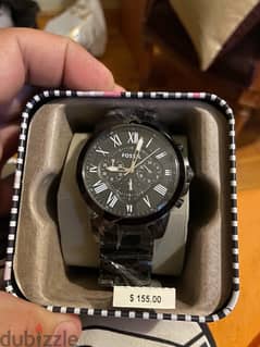 fossil watch original with warranty