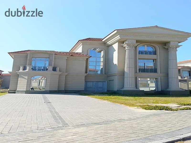 Villa for sale, ready to move in Zahya Mansoura Compound with a view of the Mediterranean coast, with payment facilities up to 10 years 1