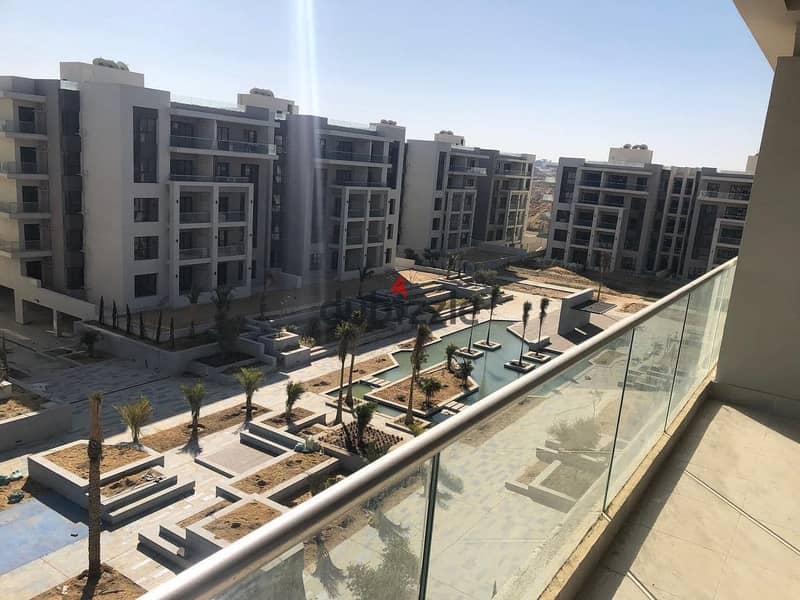 Apartment for sale ready to move ground floor with garden fully finished in The Address East New Cairo 2