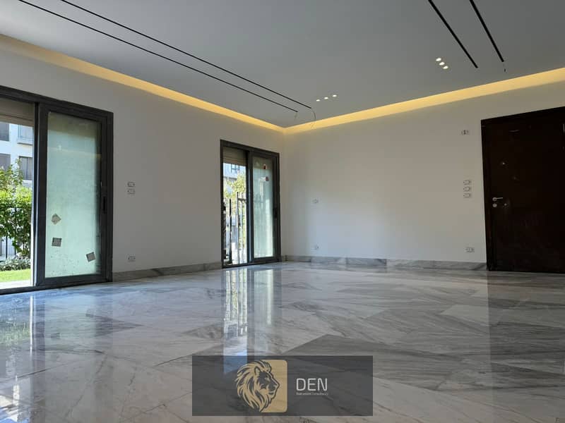 Apartment for rent, immediate receipt, fully finished, with kitchen and acs , in the most prestigious compound in the Fifth Settlement, “Eastown” 7